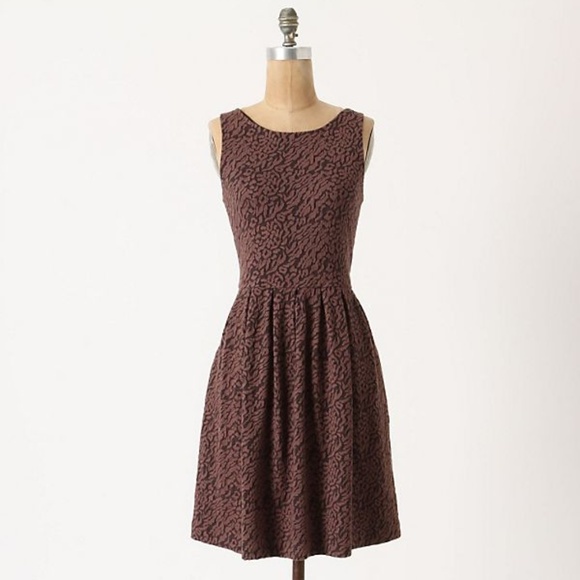 Anthropologie Dresses & Skirts - Anthropologie Deletta Leopard Neovison Dress Small